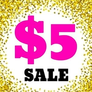 Select clothing is $5!!